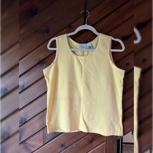 Yellow tank top
